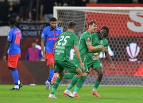 FCSB - Gloria Buzău, în etapa 12 din Superliga. Gol fabulos în minutul 5, apoi penalty anulat la VAR