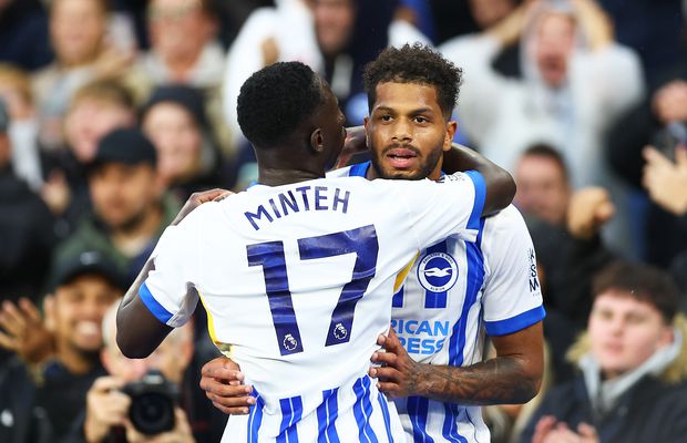 Brighton - Tottenham 3-2 » Revenire spectaculoasă reușită de „pescăruși” în fața formației lui Drăgușin