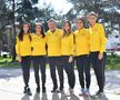 Raluca Olaru alături de Mihaela Buzărnescu, Monica Niculescu, Florin Segărceanu, Simona Halep, Irina Begu în 2019 Foto: Gazeta Sporturilor