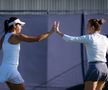 Raluca Olaru și Simona Halep la Eastbourne 2019 Foto: Imago