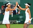 Raluca Olaru și Yafan Wang la Wimbledon 2019 Foto: Imago