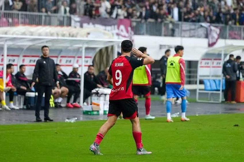 Astrit Selmani, gol senzațional în China! FOTO: Instagram