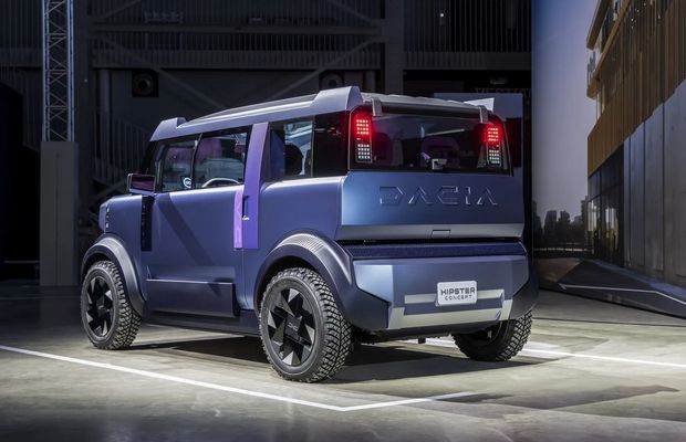 Premieră la Dacia: lansează un model electric inovator » Va fi mai mic și mai ieftin decât Dacia Spring! Primele imagini