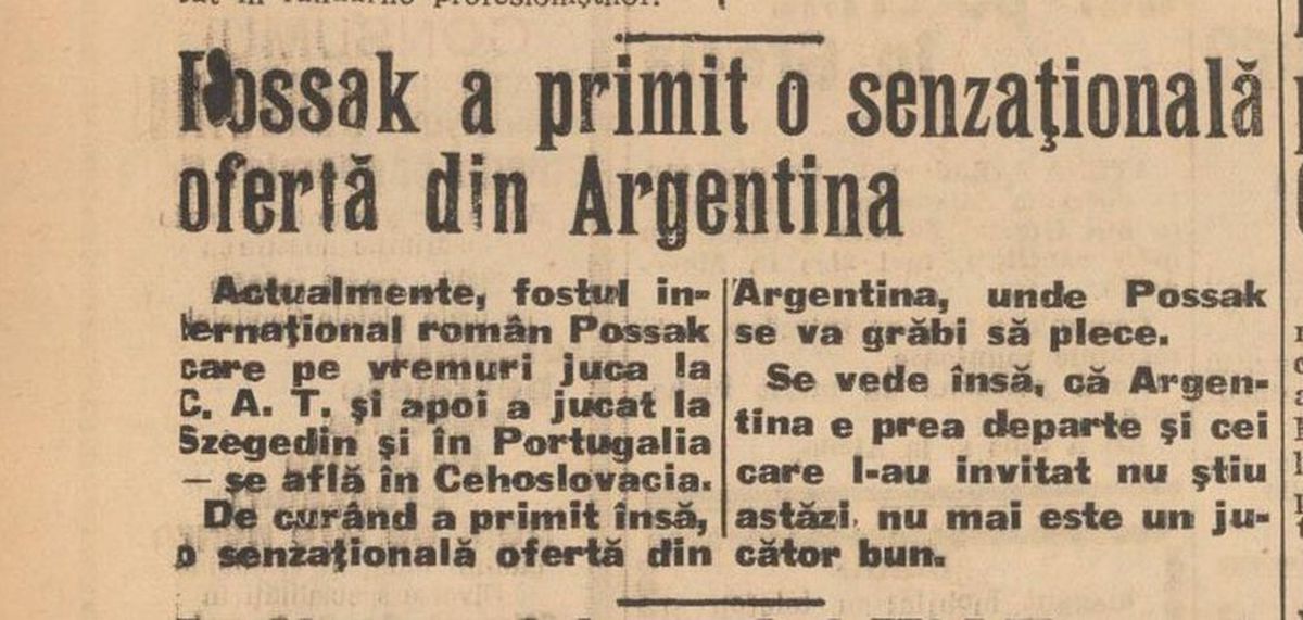 Wilhelm Possak - Istorii neștiute