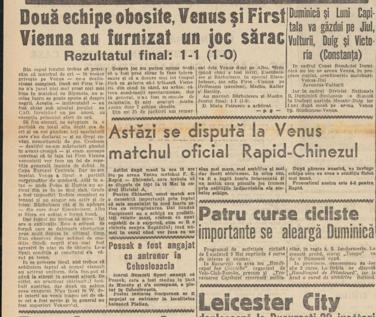 Wilhelm Possak - Istorii neștiute