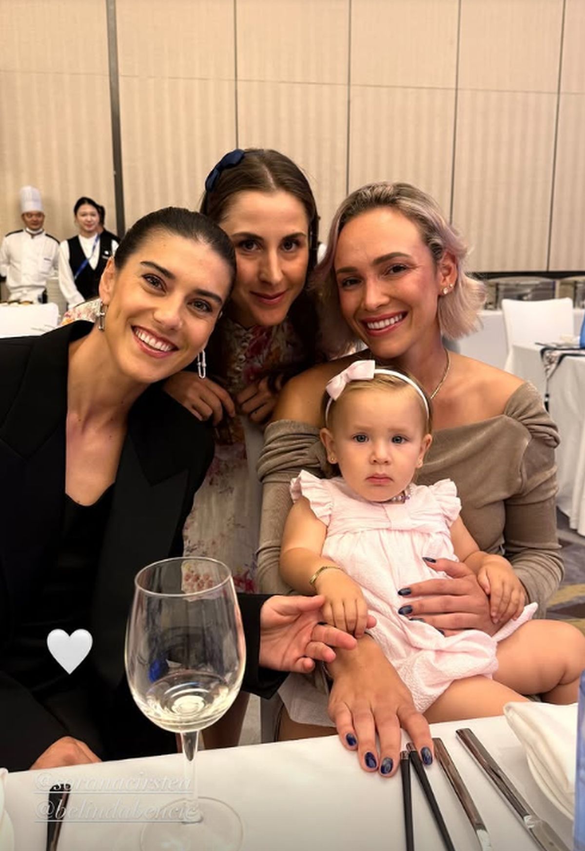 Petrecerea jucătoarelor la Wuhan Open 2025