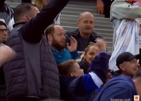 Moment oribil surprins de camerele TV, imediat după golul lui Florin Tănase în FCSB - Craiova 1-0
