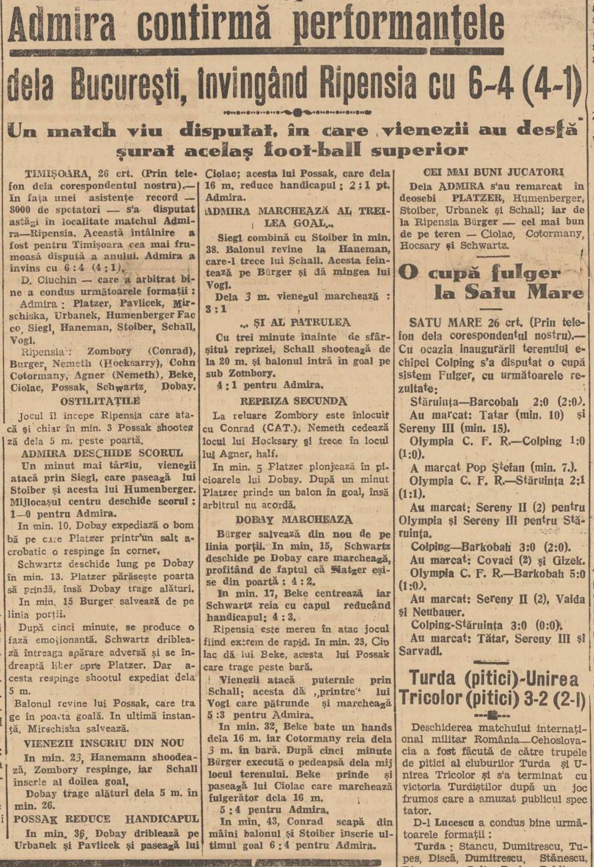 Wilhelm Possak - Istorii neștiute