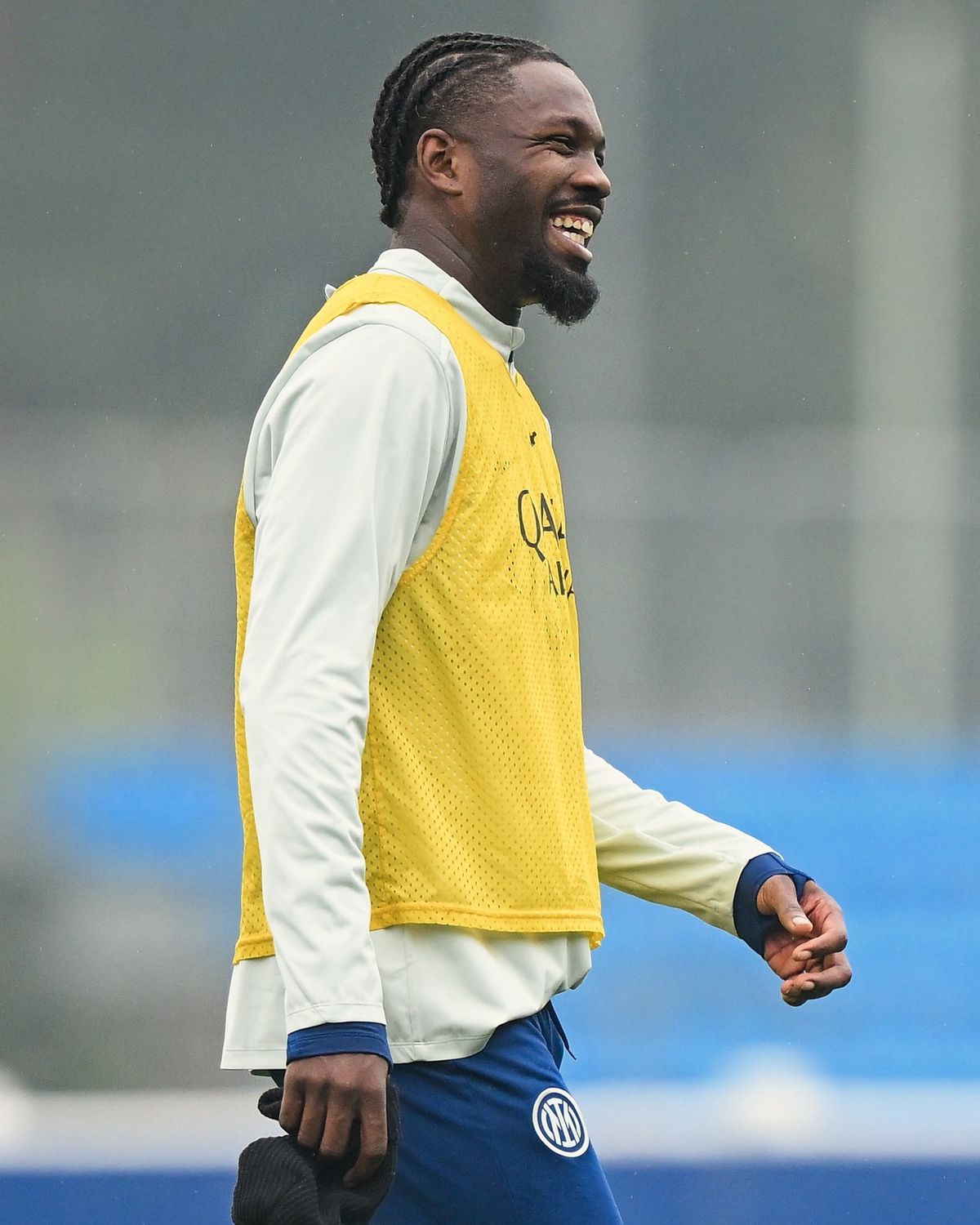 Imagini de la antrenamentele lui Chivu la Inter