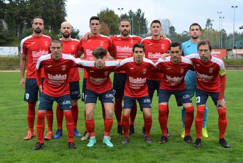 Lotul echipei SD Negreira. Foto: pagina clubului sdnegreira.es