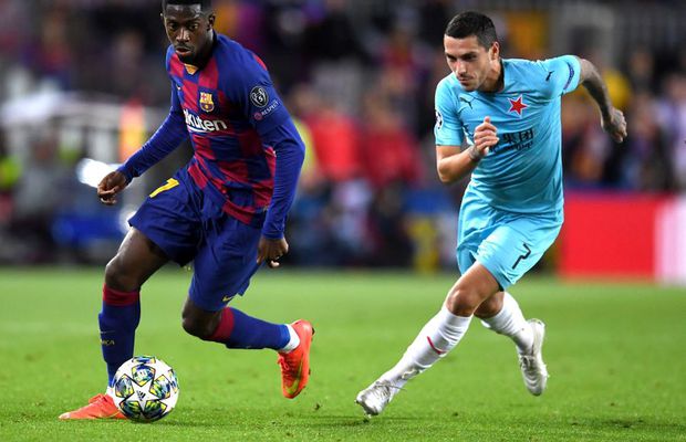 BARCELONA - SLAVIA PRAGA 0-0 // Incredibil: Nicolae Stanciu, maratonist într-o echipă cu o pregătire fizică fantastică! Slavia Praga aleargă cel mai mult în Ligă