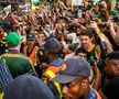 FOTO + VIDEO Africa de Sud, primită cu urale la întoarcerea acasă, după câștigarea Cupei Mondiale