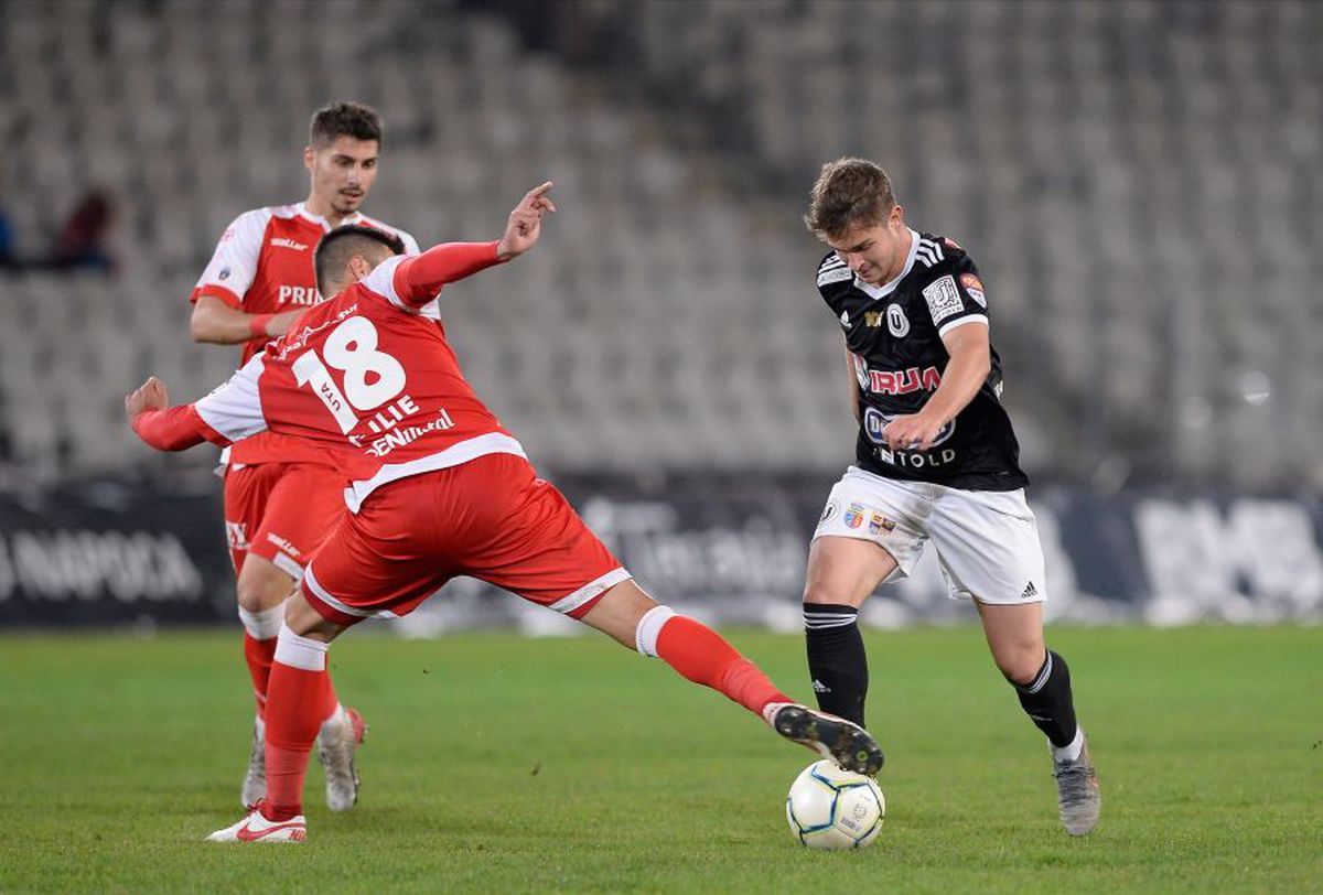 LIGA 2 // FOTO U Cluj, remiză pe final cu UTA! FC Argeș a revenit de la 0-2 cu Reșița și a câștigat spectaculos