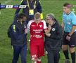 U CLUJ - UTA 1-1 // FOTO Momente de panică pe Cluj Arena » Denis Hrezdac s-a prăbușit pe teren