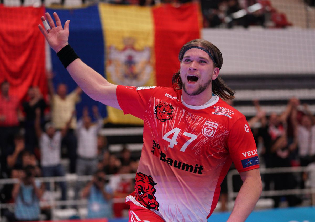 Dinamo - Kadetten Schaffhausen 27-26 // FOTO + VIDEO Victorie importantă pentru „dulăi”, după o repriză secundă electrizantă