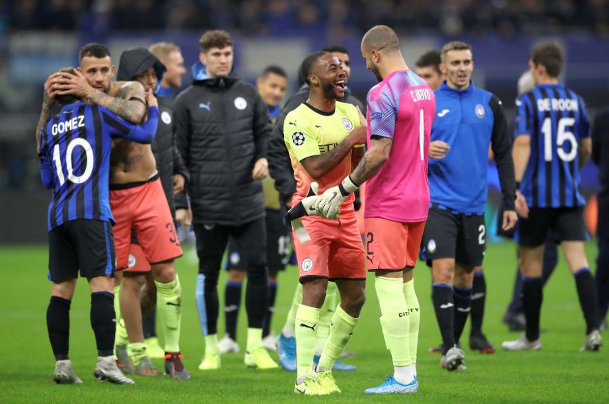 ATALANTA - MANCHESTER CITY 1-1 // FOTO Guardiola a terminat meciul cu un jucător de câmp în poartă: cum au ajuns mănușile în mâinile lui Walker și cum s-a descurcat fundașul