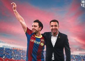 Legenda s-a întors acasă: Barcelona l-a prezentat pe Xavi la 3 dimineața!