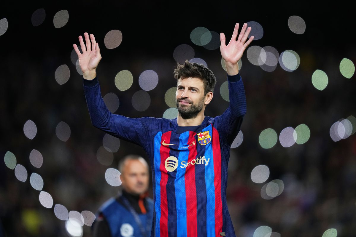 Gerard Pique, în lacrimi după ultimul meci pentru Barcelona