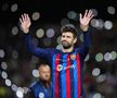 Gerard Pique, în lacrimi după ultimul meci pentru Barcelona