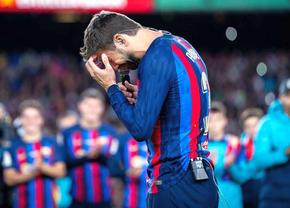 Gerard Pique, în lacrimi după ultimul meci pentru Barcelona: „Mă voi întoarce. M-am născut aici, voi muri aici!”
