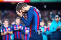 Gerard Pique, în lacrimi după ultimul meci pentru Barcelona: „Mă voi întoarce. M-am născut aici, voi muri aici!”