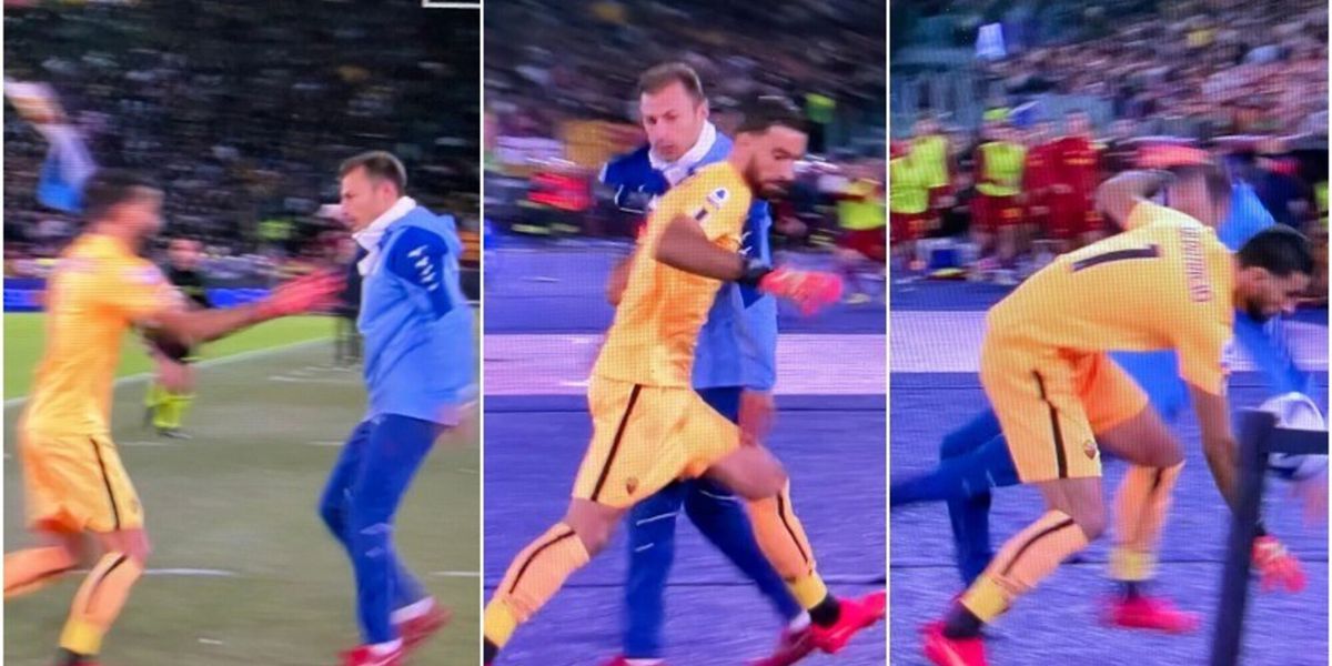 Ștefan Radu, protagonist în scandalul din AS Roma - Lazio! Gestul care a declanșat o încăierare generală