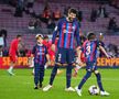 Gerard Pique, în lacrimi după ultimul meci pentru Barcelona