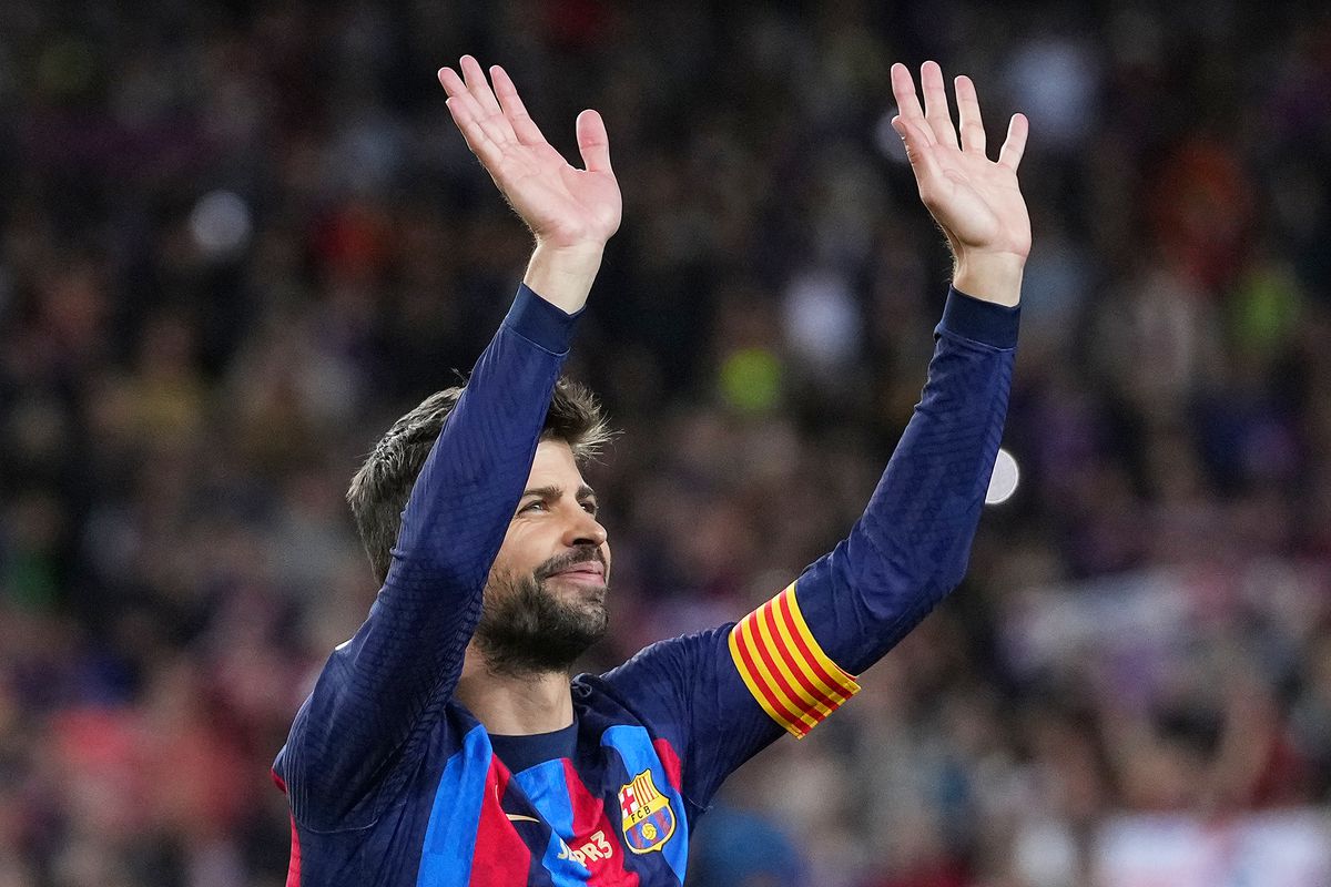 Gerard Pique, în lacrimi după ultimul meci pentru Barcelona