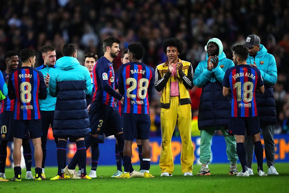 Gerard Pique, în lacrimi după ultimul meci pentru Barcelona