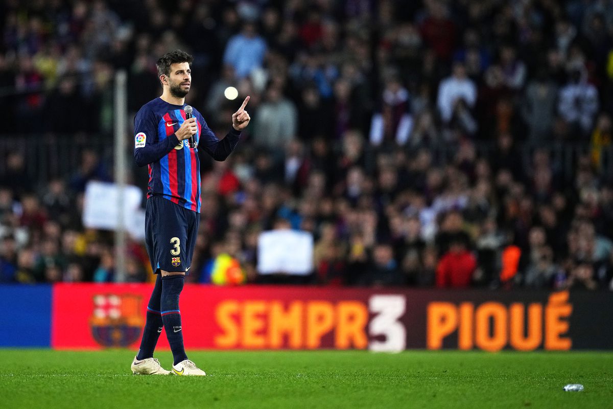 Gerard Pique, în lacrimi după ultimul meci pentru Barcelona