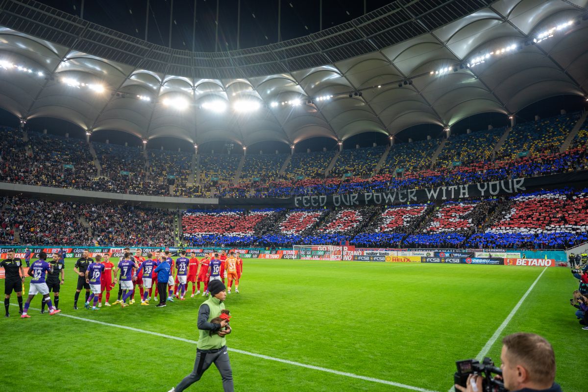 FCSB - Rapid a bătut recordul de asistență în SuperLigă » Câți spectatori au fost pe Arena Națională + cum arată TOP 10 al sezonului