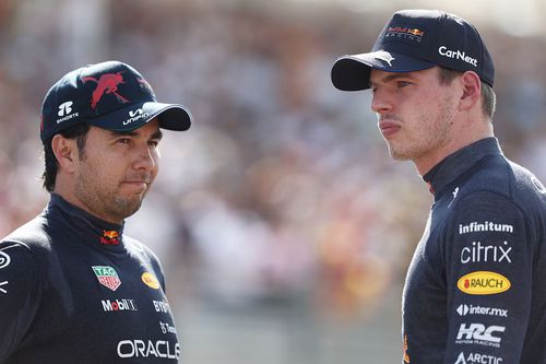 Sergio Perez și Max Verstappen // foto: Guliver/gettyimages