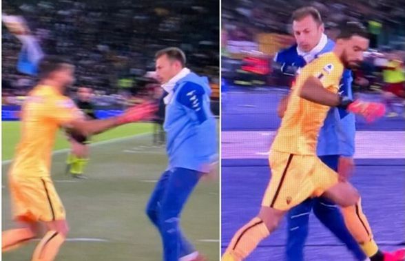 Ștefan Radu, protagonist în scandalul din AS Roma - Lazio! Gestul care a declanșat o încăierare generală