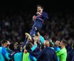Gerard Pique, în lacrimi după ultimul meci pentru Barcelona