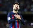 Gerard Pique, în lacrimi după ultimul meci pentru Barcelona