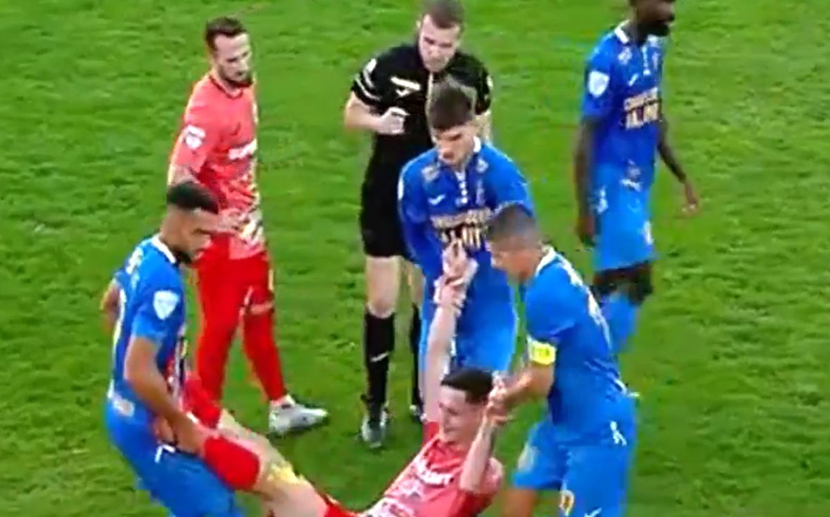 „Un elefant se legăna...” » Scene de cascadorii râsului în Liga 2: până și protagonistul s-a amuzat copios