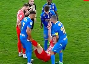 „Un elefant se legăna...” » Scene de cascadorii râsului în Liga 2: până și protagonistul s-a amuzat copios
