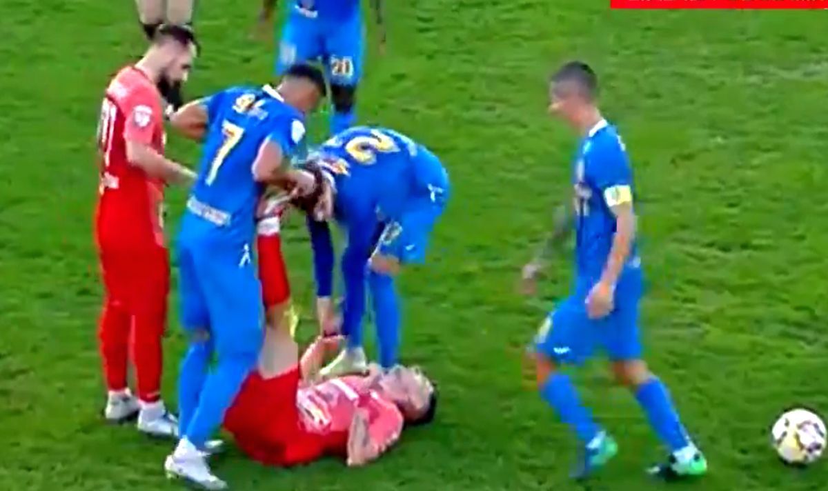 „Un elefant se legăna...” » Scene de cascadorii râsului în Liga 2: până și protagonistul s-a amuzat copios