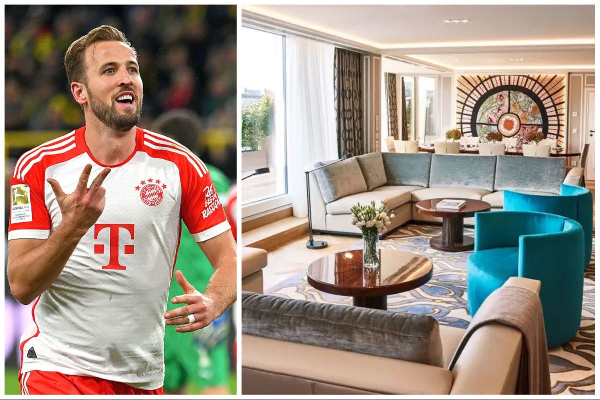 Așa arată camera de hotel pentru care Harry Kane plătește 11.000 de euro pe noapte