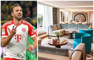 Așa arată camera de hotel pentru care Harry Kane plătește 11.000 de euro pe noapte