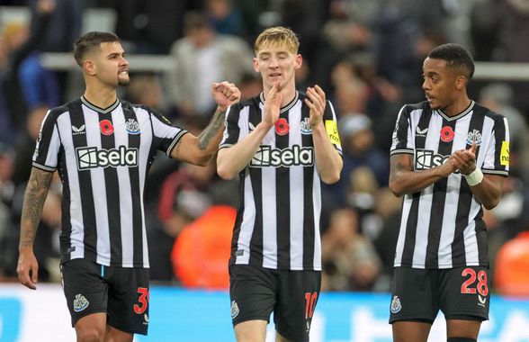 Doi jucători ai lui Newcastle au fost abuzați rasist pe rețelele sociale după victoria cu Arsenal!
