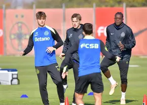 S-a antrenat în premieră cu FCSB » Noutăți la antrenamentul oficial înaintea duelului cu Midtjylland