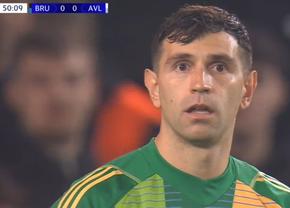 Gafă uluitoare în Liga Campionilor: lui Emi Martinez nu i-a venit să creadă ce a făcut colegul lui