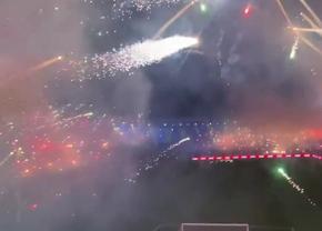 Revelion la Buenos Aires. Spectacol fabulos în Copa Sudamericana » Ce a urmat însă showului pirotehnic!