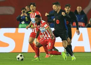 Spectacol în runda cu numărul #4 a Ligii Campionilor » Barcelona s-a „dezlănțuit” după pauză la Belgrad + Surpriza imensă din TOP 4