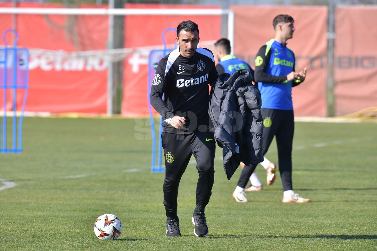 FCSB, antrenament oficial înaintea meciului cu Midtjylland