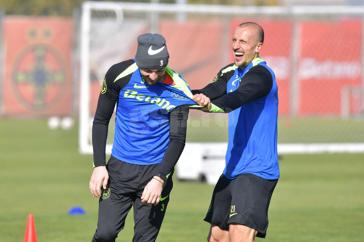 FCSB, antrenament oficial înaintea meciului cu Midtjylland