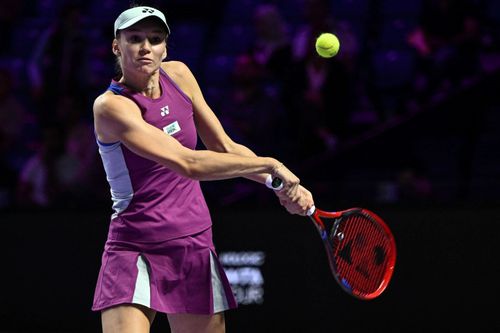 Elena Rybakina în acțiune la WTA Finals Foto: Imago