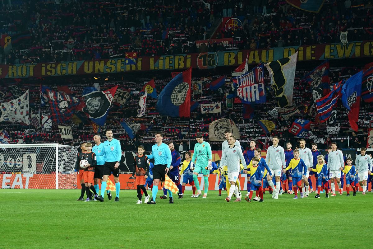 FC Basel - FCSB, cele mai tari imagini ale partidei de pe St. Jakob-Park