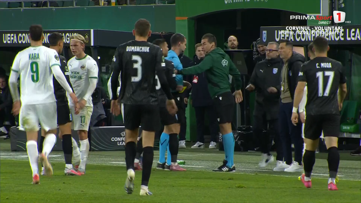 Mirel Rădoi, eliminat după o criză de nervi! A urlat la un jucător advers